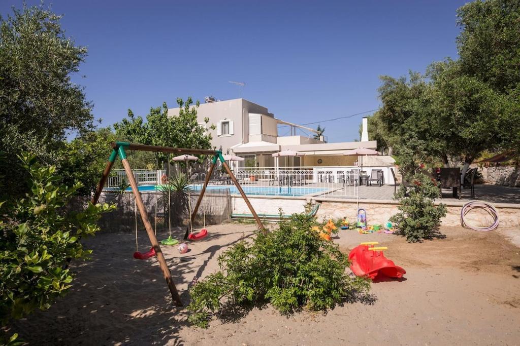Villa Almyros 5 Bedroom Luxurious Villa Close To The Beach Georgioupoli Exterior foto